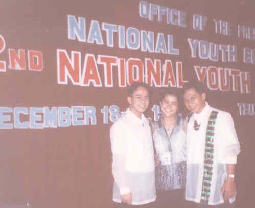 CHOY DURING THE 2ND NATIONAL YOUTH PARLIAMENT IN BAGUIO
