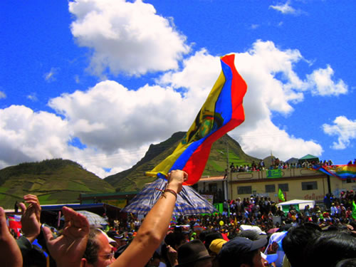 Posesión Simbólica del Presidente Rafael Correa