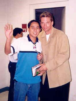 CHOY WITH REX SMITH SINGER OF SIMPLY JESSIE