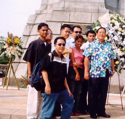 CHOY WITH SENATOR RAUL S. ROCO