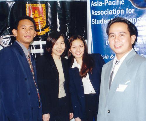 CHOYG WITH Asia-Pacific Association for Student Exchange Members