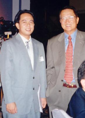 CHOY WITH CENTRAL BANK OF THE PHILIPPINES GOVERNOR RAFAEL BUENAVENTURA