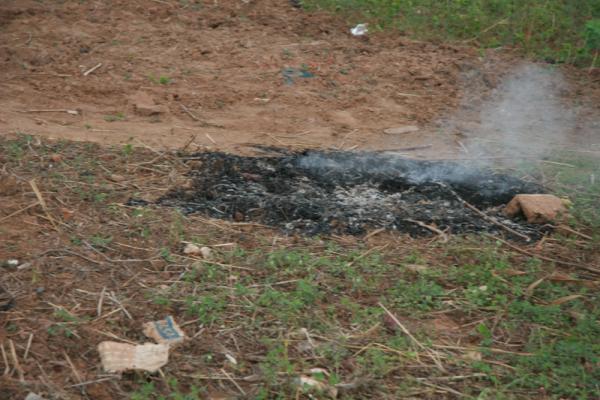 risque de feu de brousse