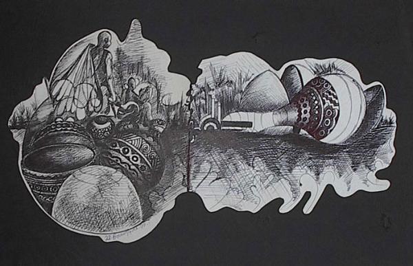 Onirese (The Draughtman/Calabash carver)