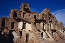 ksar ouled fortified in Tunisia