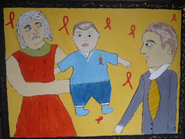 Pintamos el VIHSIDA en el Táchira, Venezuela. 2007