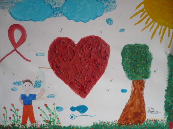 Pintamos el VIHSIDA en el Táchira, Venezuela. 2007