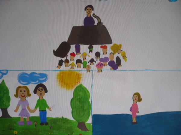 Pintamos el VIHSIDA en el Táchira, Venezuela. 2007