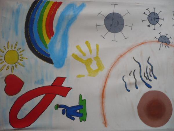 Pintamos el VIHSIDA en el Táchira, Venezuela. 2007