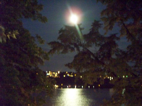 Lua cheia na "Ville de Quebec"