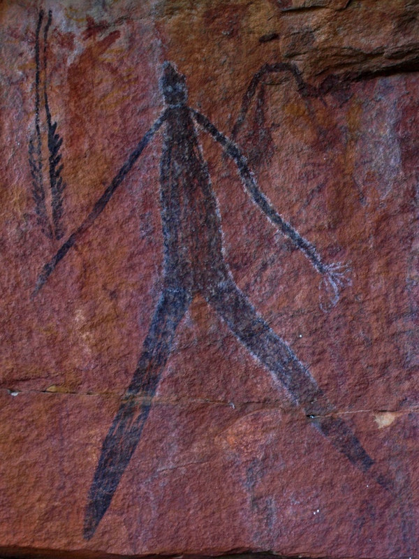 Aboriginal Art - Merten Falls - Kimberley, Western Australia