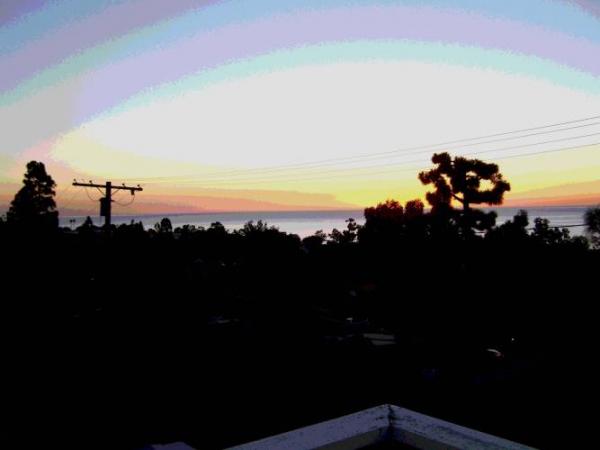 A Rainbow Over Palos Verdes California
