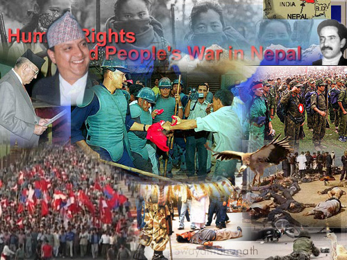 War in Nepal for identity