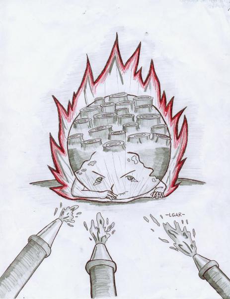 Cool Our Burning Land