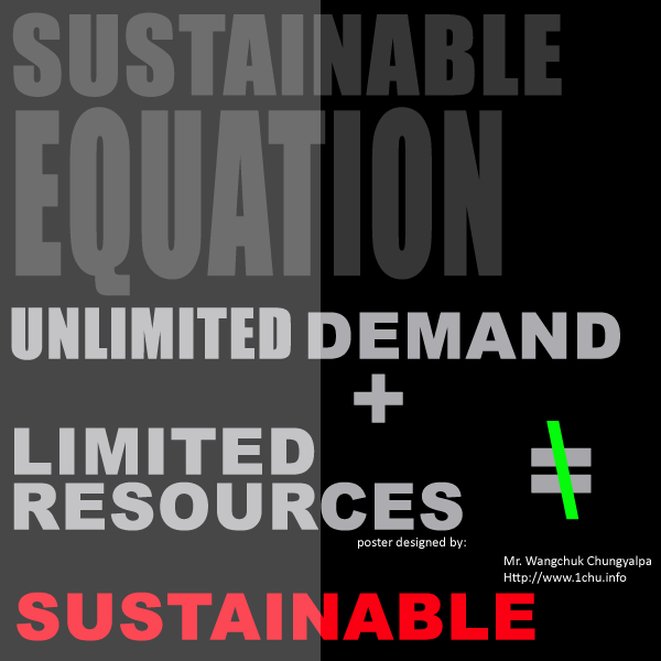 Sustainable Equation ! How do you define sustainability?