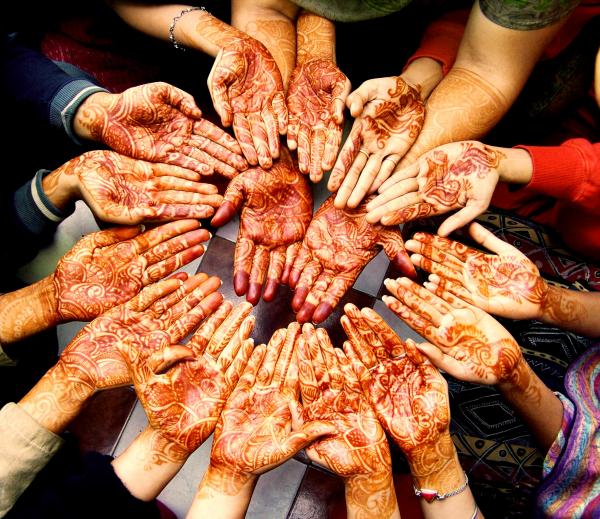 Henna colours