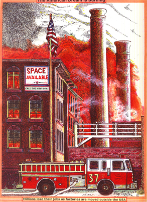 The American Dream is Burning