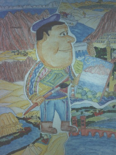 Egypt's painter