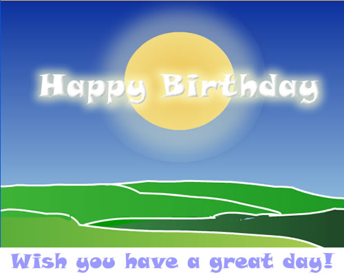 Happy Birthday