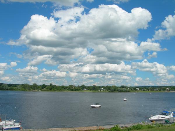 Cloudy Sunny Day