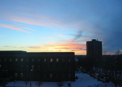 Sunset in Halifax