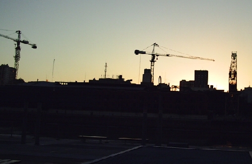 Atardecer en Puerto Madero