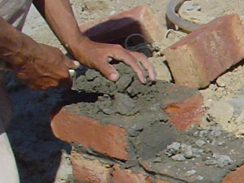 Laying Bricks