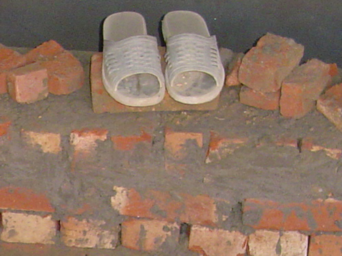 Mason's shoes
