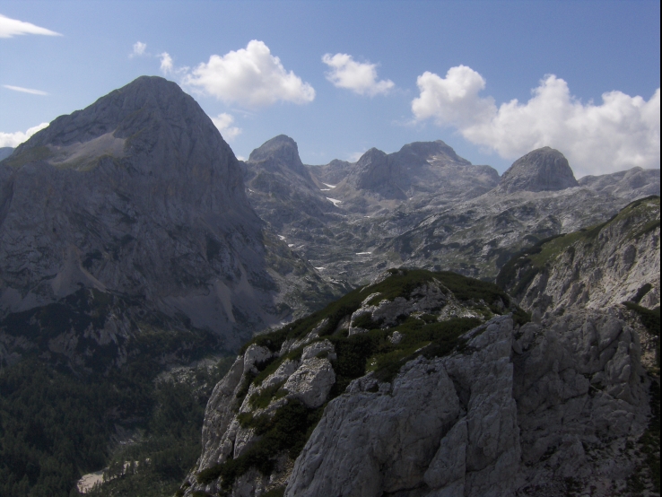 The view from the Alps