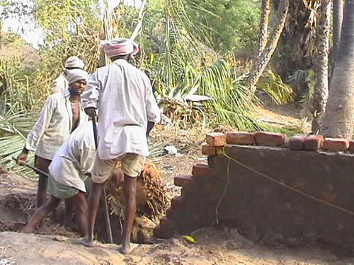 Village Construction workers