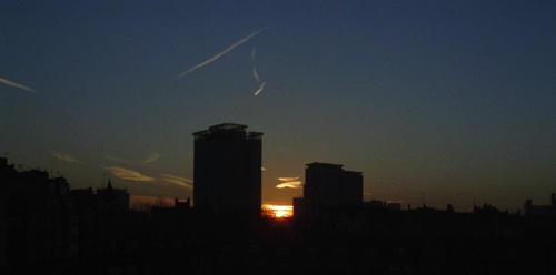 low sunrise