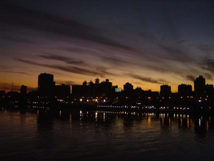 Great river and 5000 Years Old City.