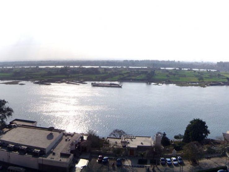 Great river and 5000 Years Old City.