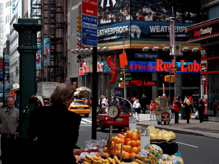 fruits on the street
