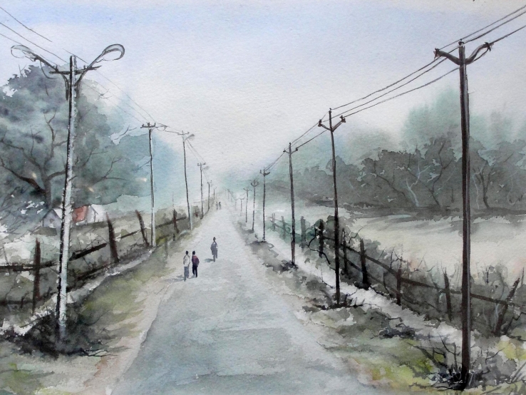 My Village road