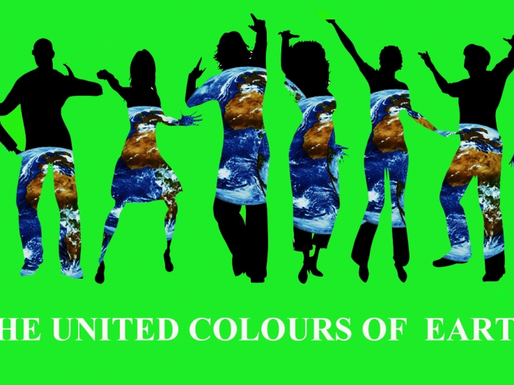 The unite colour of earth