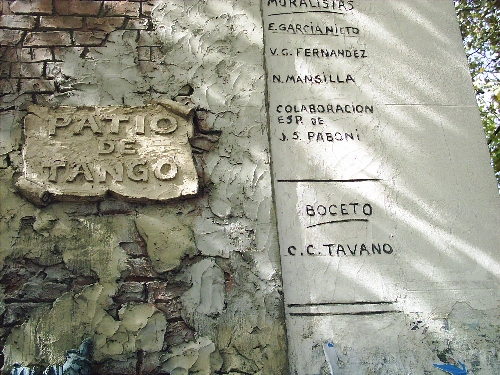 Recorriendo mi ciudad: Patio de Tango III