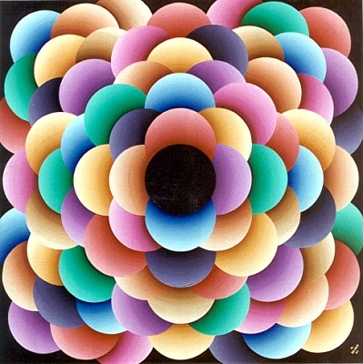 OPTICAL GEOMETRIC PAINTINGS