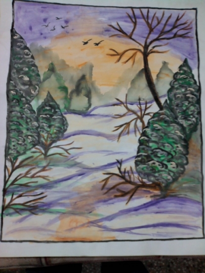 A beatiful Landscape painting