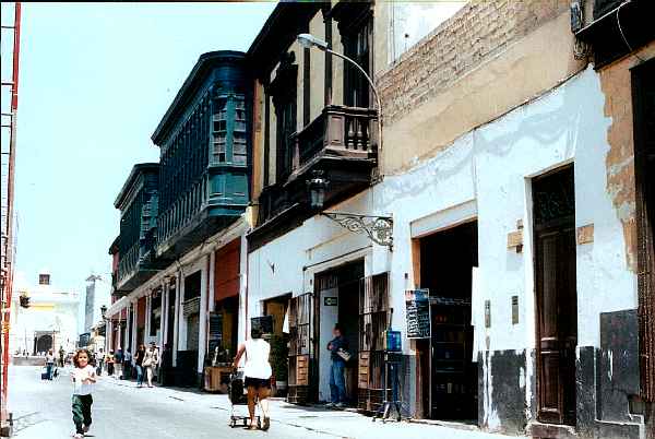 Calle de Lima Antigua