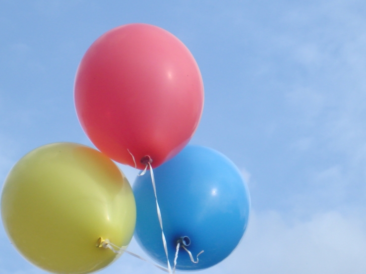Balloons for the Dalai Lama