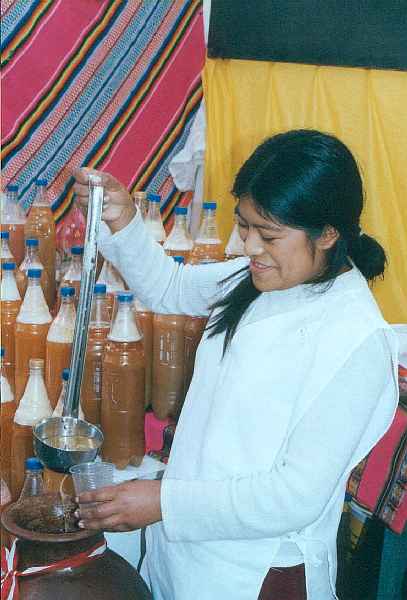 Vendedora de Chicha de Jora