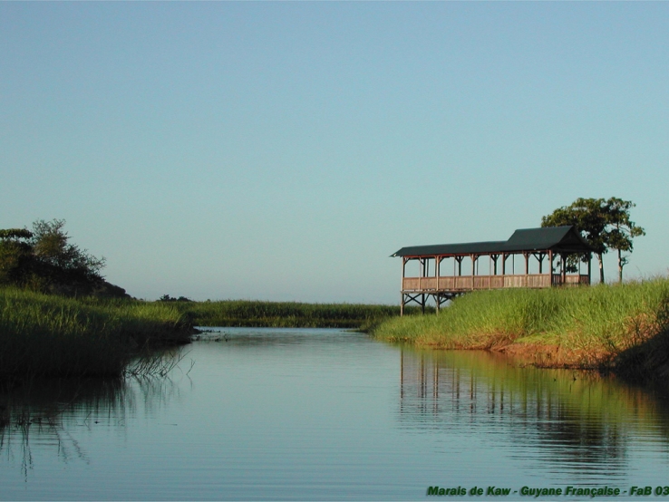 Kaw village, French Guyana