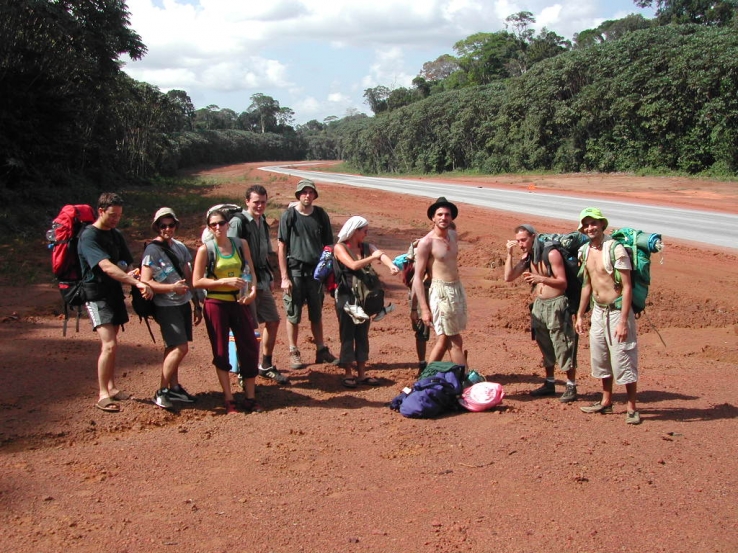 Expedition in the Amazon jungle