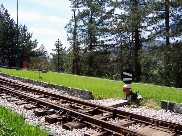 Narrow Railway Sign