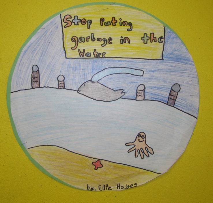 stop putting garbage in the water