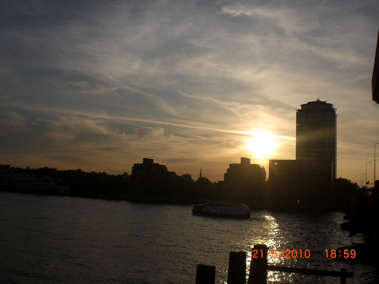 Sunset @ Vauxhall Bridge
