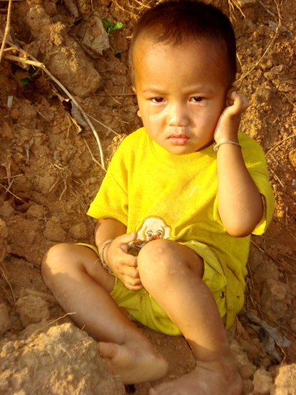 weeping child
