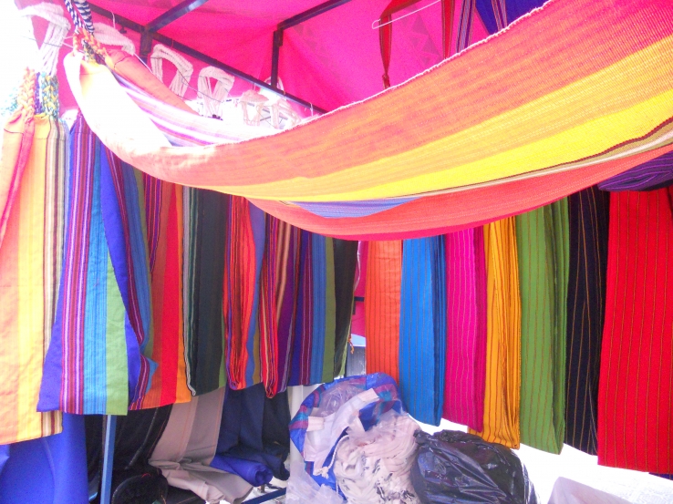 Otavalo, colours... in plastic bags