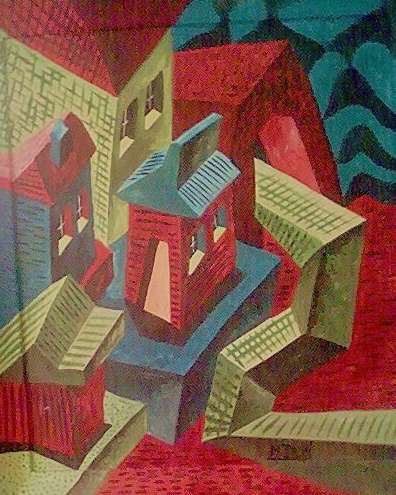 Landscape with Houses